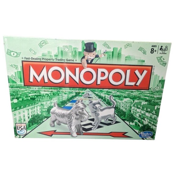 Monopoly Game Fast-Dealing Property Trading Game 8+ NEW - Picture 1 of 6